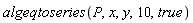 algeqtoseries(P, x, y, 10, true)
