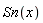 Sn(x)