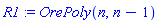 R1 := OrePoly(n, n-1)