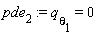 pde[2] := q[theta[1]] = 0
