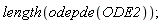 length(odepde(ODE2))