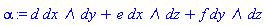 _DG([["form", M, 2], [[[1, 2], d], [[1, 3], e], [[2, 3], f]]])