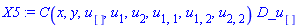 X5 := C(x, y, u[], u[1], u[2], u[1, 1], u[1, 2], u[2, 2])*D_u[]