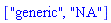 ["generic", "NA"]