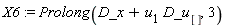 X6 := Prolong(D_x+u[1]*D_u[], 3)