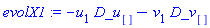evolX1 := -u[1]*D_u[]-v[1]*D_v[]