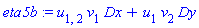 eta5b := u[1, 2]*v[1]*Dx+u[1]*v[2]*Dy