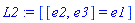 L2 := [[e2, e3] = e1]