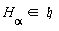 `in`(H[alpha], `&hfr;`)