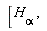 [H[alpha] , 