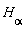 H[alpha]