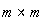 `&x`(m, m)