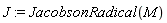 J := JacobsonRadical(M)