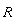 R