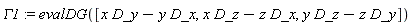 GAMMA1 := evalDG([x*D_y-y*D_x, x*D_z-z*D_x, y*D_z-z*D_y])
