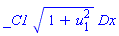 _DG([["biform", J, [1, 0]], [[[1], _C1*(1+u[1]^2)^(1/2)]]])