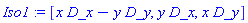 Iso1 := [x*D_x-y*D_y, y*D_x, x*D_y]