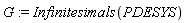 G := Infinitesimals(PDESYS)