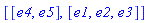 [[_DG([["vector", Alg, []], [[[4], 1]]]), _DG([["vector", Alg, []], [[[5], 1]]])], [_DG([["vector", Alg, []], [[[1], 1]]]), _DG([["vector", Alg, []], [[[2], 1]]]), _DG([["vector", Alg, []], [[[3], 1]]])]]