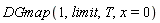 DGmap(1, limit, T, x = 0)