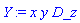 Y := x*y*D_z