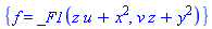{f = _F1(z*u+x^2, v*z+y^2)}