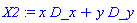X2 := x*D_x+y*D_y