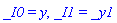 _I0 = y, _I1 = _y1