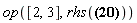 op([2, 3], rhs(y(x) = `&where`((Int(V*exp(-(Int(1/U(V), V))-_C2)/U(V), V)+_C1)*exp(Int(1/U(V), V)+_C2), [{U(V) = -V+_F1(V)}, {V = diff(y(x), x)-y(x), U(V) = diff(y(x), `$`(x, 2))-(diff(y(x), x))}, {x = Int(1/U(V), V)+_C2, y(x) = (Int(V*exp(-(Int(1/U(V), V))-_C2)/U(V), V)+_C1)*exp(Int(1/U(V), V)+_C2)}])))