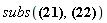 subs(U(V) = -V+_F1(V), {x = Int(1/U(V), V)+_C2, y(x) = (Int(V*exp(-(Int(1/U(V), V))-_C2)/U(V), V)+_C1)*exp(Int(1/U(V), V)+_C2)})