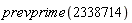prevprime(2338714)