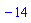 -14