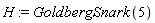 H := GoldbergSnark(5)