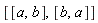 [[a, b], [b, a]]
