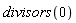 divisors(0)