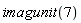 imagunit(7)