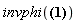 invphi(2)