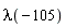 lambda(-105)
