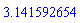 3.141592654