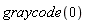 graycode(0)