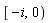 RealRange(-i, Open(0))