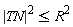 abs(TN)^2 <= R^2