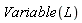 Variable(L)