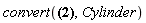 convert(HermiteH(a, z)*LaguerreL((1/2)*a, -1/2, (1/2)*z^2), Cylinder)