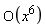 O(x^6)