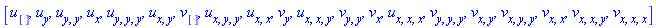 [u[], u[y], u[y, y], u[x], u[y, y, y], u[x, y], v[], u[x, y, y], u[x, x], v[y], u[x, x, y], v[y, y], v[x], u[x, x, x], v[y, y, y], v[x, y], v[x, y, y], v[x, x], v[x, x, y], v[x, x, x]]