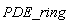 PDE_ring