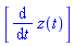 [diff(z(t), t)]