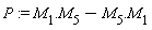 P := M[1].M[5]-M[5].M[1]