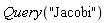 Query("Jacobi")